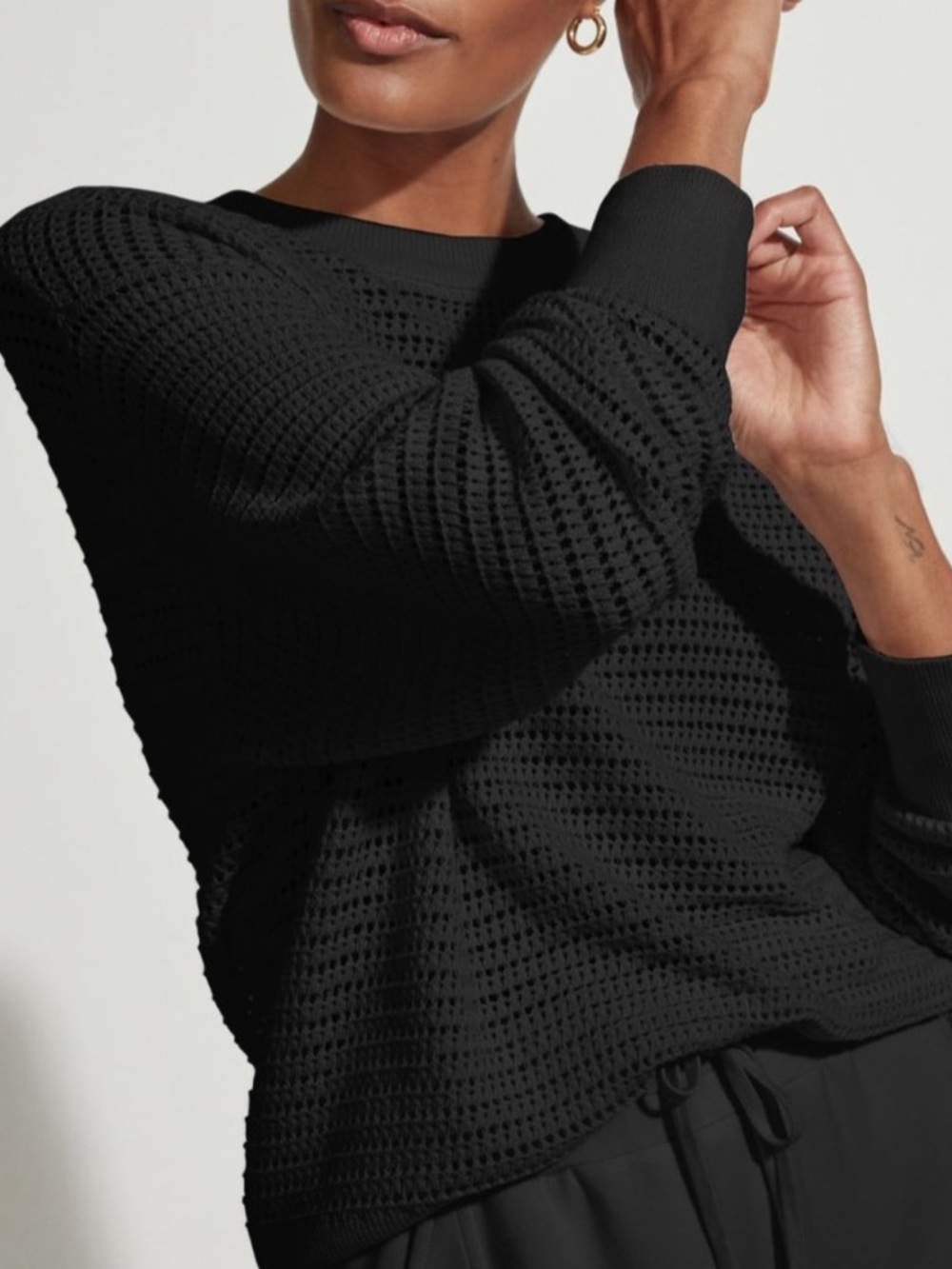 Varley Kershaw Knit Sweater Black
NWOT